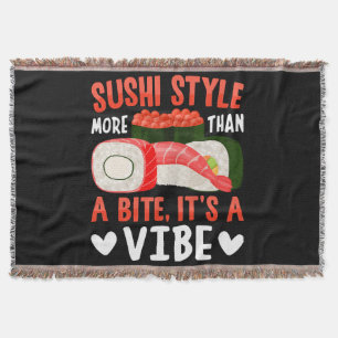 Manta Estilo de sushi más que una cometa