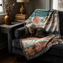 estilo shabby chic con patrones mezclados