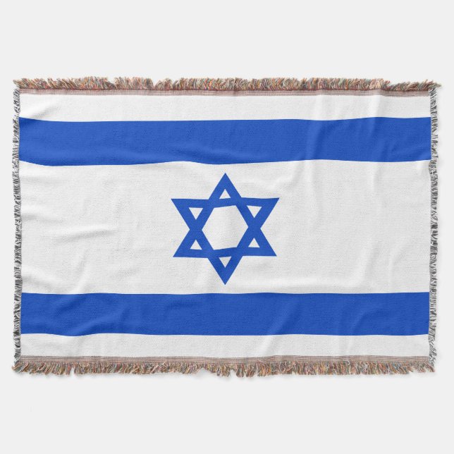 Manta Estrella azul de la bandera de Israel Estrella de  (Anverso)