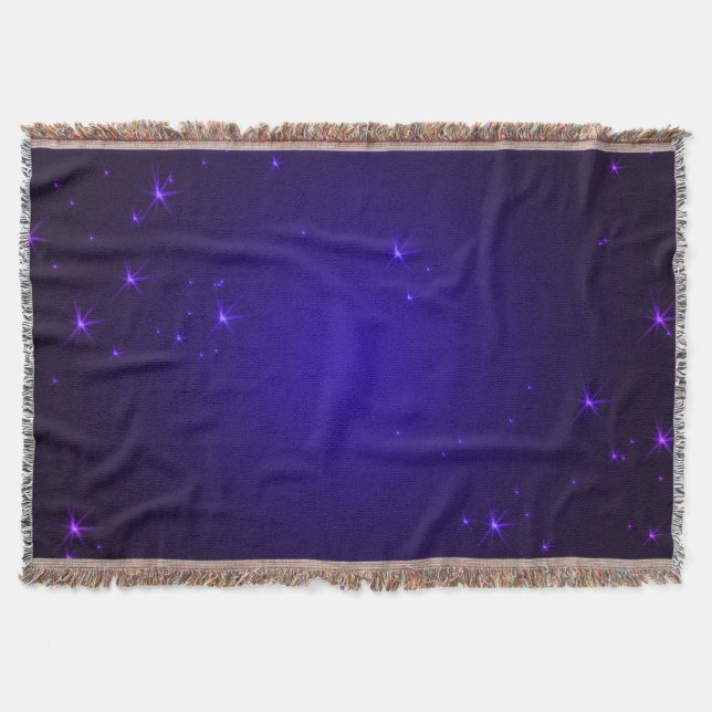 Manta Estrellas púrpuras (Anverso)
