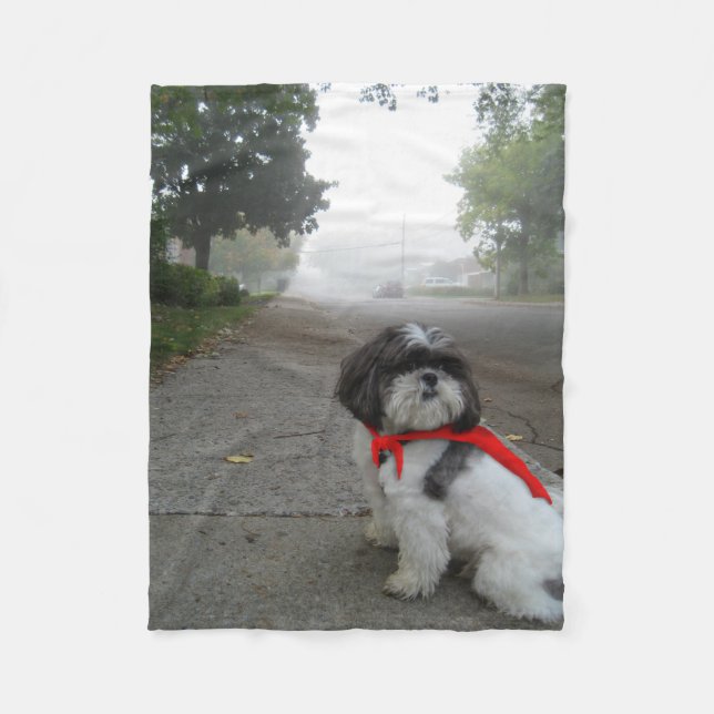 Manta estupenda del perrito del mascota del paño (Anverso)