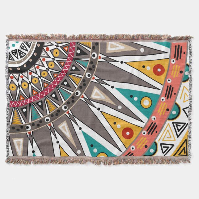 Manta Étnica, adorno (Anverso)