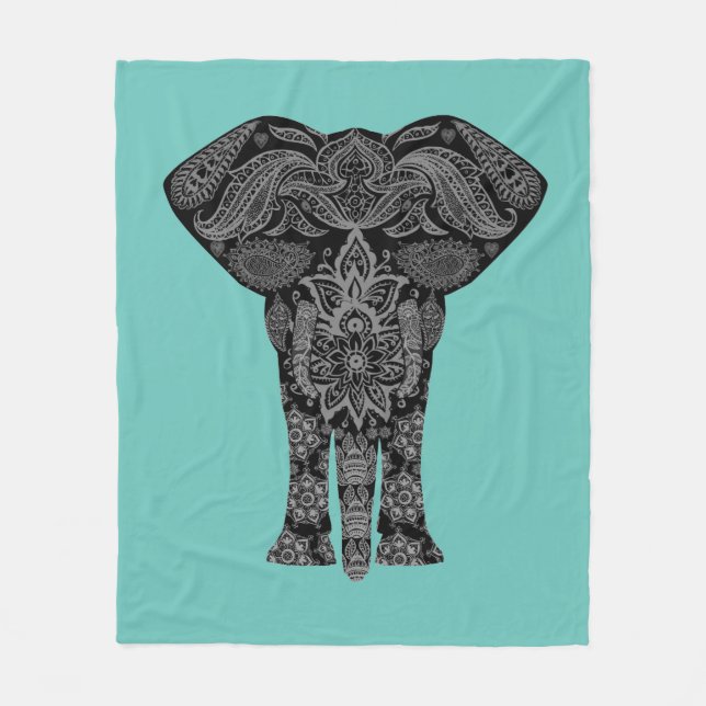 Manta exótica del elefante (Anverso)