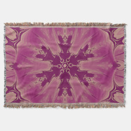 Manta Exóticas flores exóticas grandiosas sombras morada