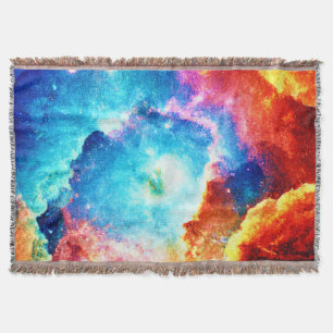 Manta Explorando el colorido arte nebuloso