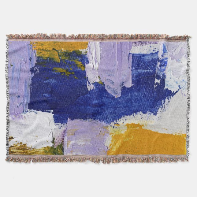 Manta Expresión abstracta #9 de Michael Moffa (Anverso)