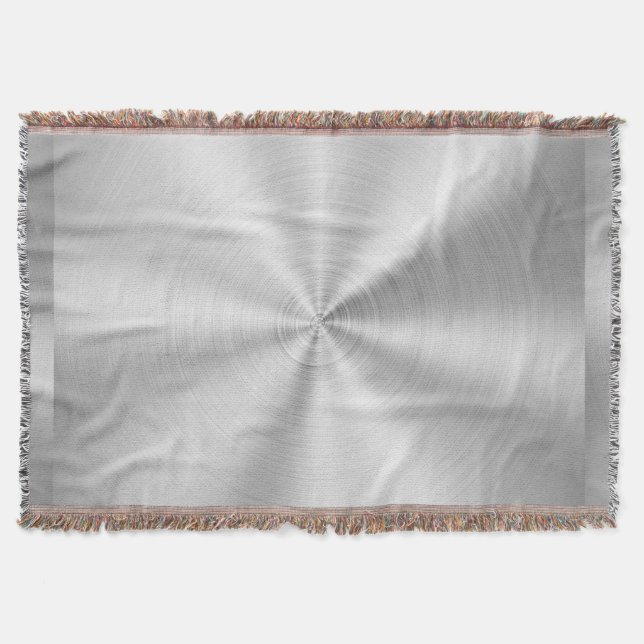 Manta Falsa plata brillante metálica elegante (Anverso)