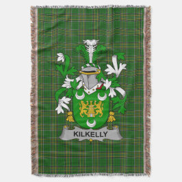 Manta Familia irlandesa Kilkelly o Killikelly Coat of Ar