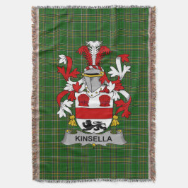 Manta Familia irlandesa Kinsella o Kinsellagh Coat of Ar