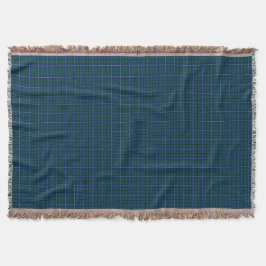 Manta Familia Navy Blue Douglas Tartán moderno