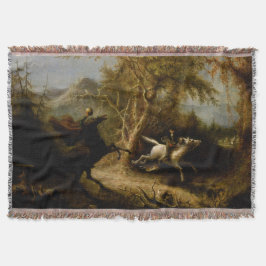 Manta Fantasma de Halloween, un jinete sin cabeza