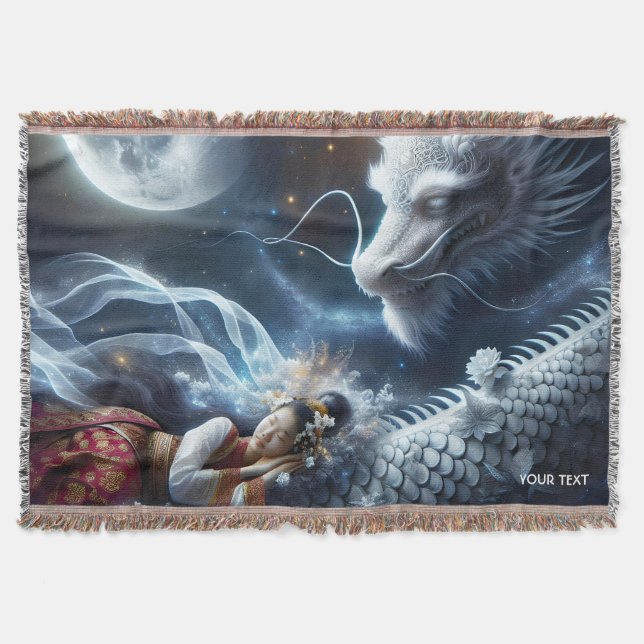 Manta Fantasy Cute Chica Dragon Moon (Anverso)