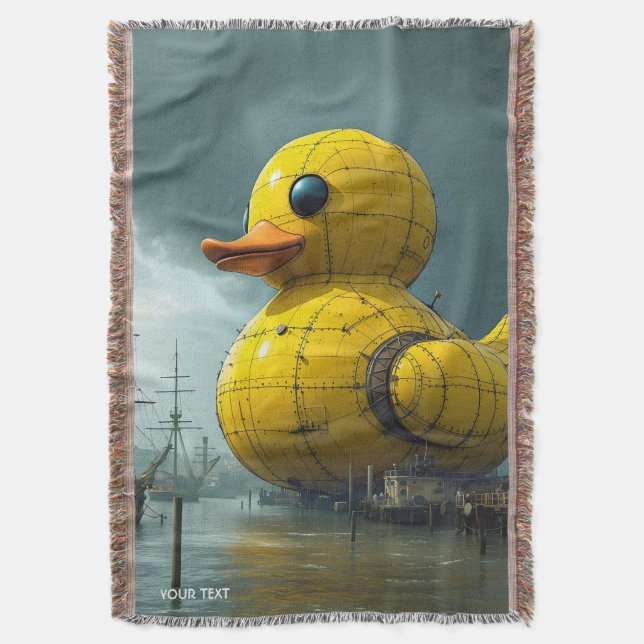 Manta Fantasy Cute Duck War Ship (Frente vertical)