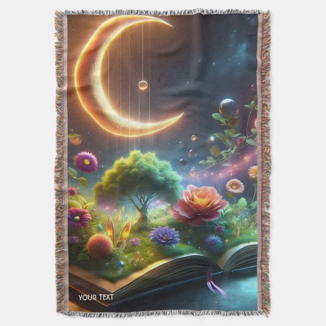 Manta Fantasy Cute Moon Garden Book (Frente vertical)