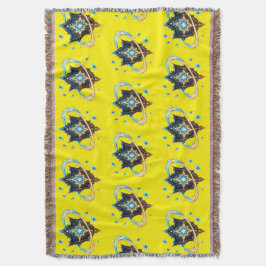 Manta Fantasy Emblem with Floating Blades – Magical Ener