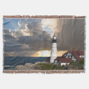 Manta Faro de Portland Head Cape Elizabeth Maine