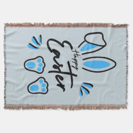 Manta Feliz azul de Pascua