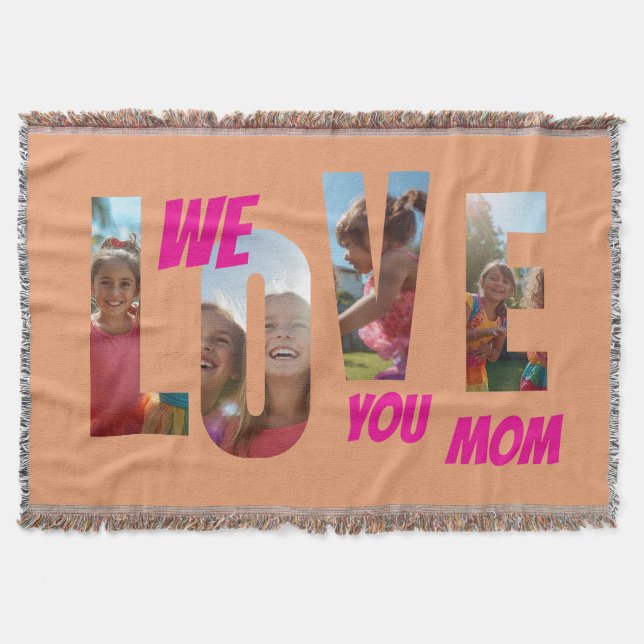 Manta Feliz Día de la Madre Amor (Anverso)