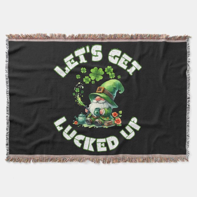 Manta feliz día de san patricio (Anverso)