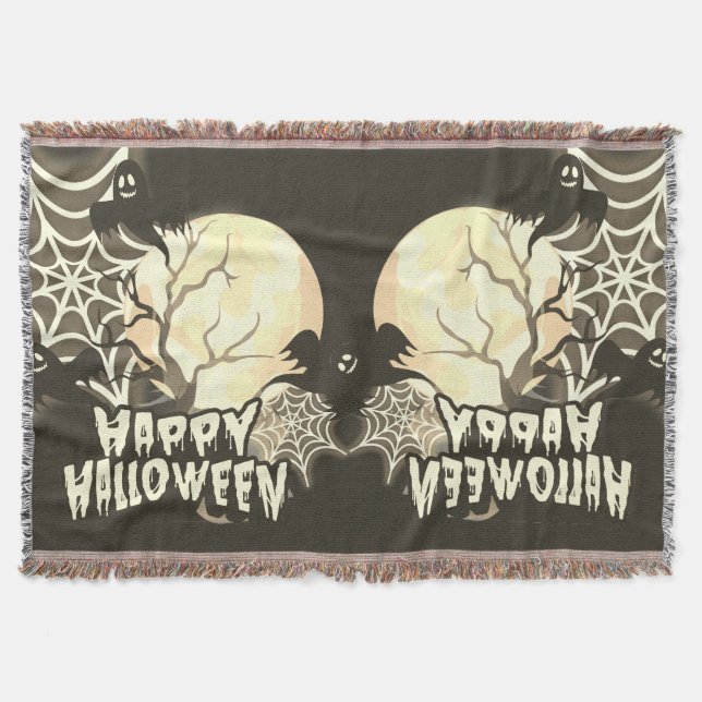 Manta Feliz Halloween (Anverso)