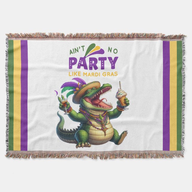 Manta Feliz Mardi Gras (Anverso)