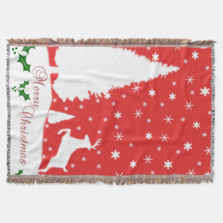 Manta Feliz Navidad Invierno Snowflakes