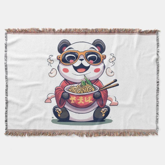 Manta Fideos de Panda (Anverso)