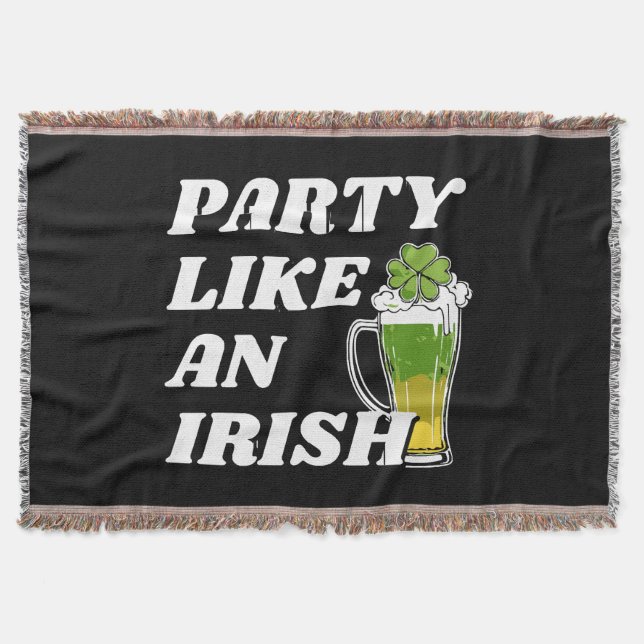 Manta Fiesta Como un Irlandés (Anverso)