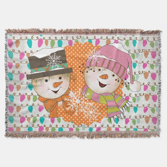 Manta Fiestas de luces y lanza nevada (Anverso)