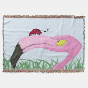 Manta Fiona El Flamingo Y El Ladybug