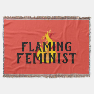 Manta Flamante Feminismo Feminista RBG Flama 20