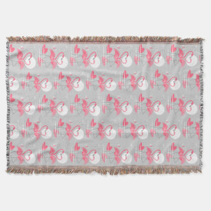 Manta Flamingo Love Tiled flote vertical