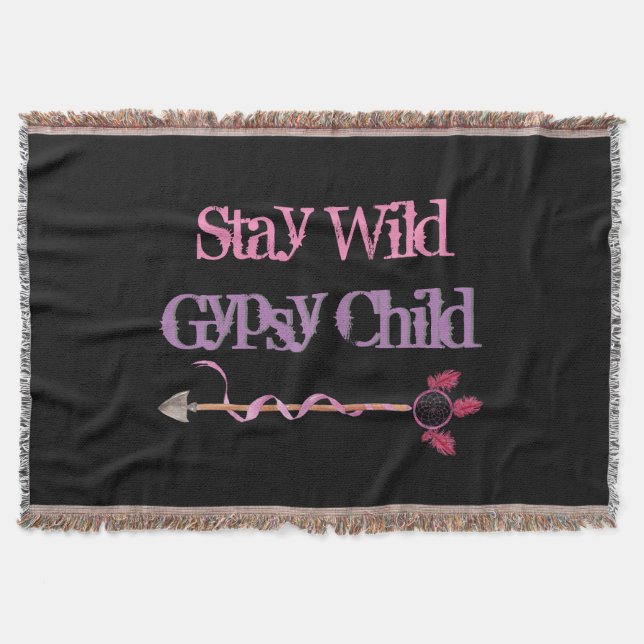 Manta Flecha para mantener a los niños gitanos salvajes (Anverso)