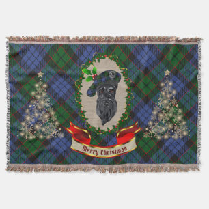 Manta Fletcher Scottie Dog Navidades