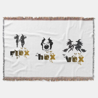 Manta Flex. Hex. Vex. Brujas con Positividad Corporal y 