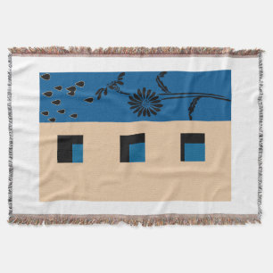 Manta Flor de edificio
