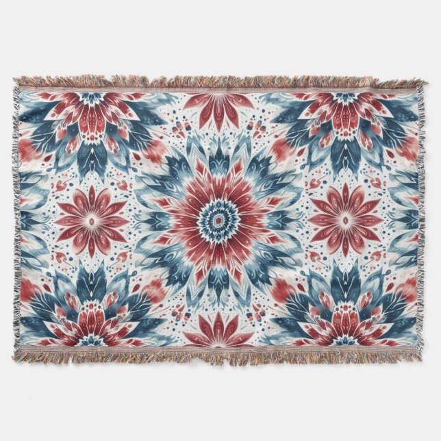 Manta Flor de independencia (Anverso)