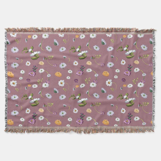 Manta Flor de margarita 3 (Anverso)