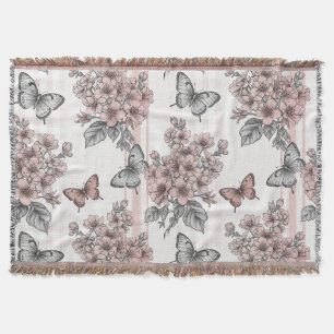 Manta Flor de Mariposa Elegante (1)
