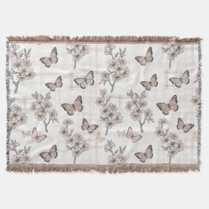 Manta Flor de Mariposa Elegante (6)