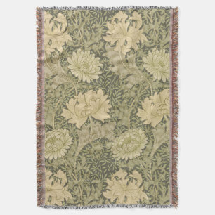 Manta Flor de Salvia de Crisantemo de William Morris