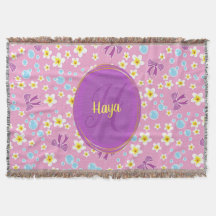 flor personalizada, patrón de arco y burbujas