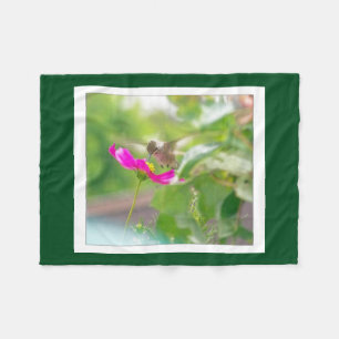 Manta floral animal del paño grueso y suave del