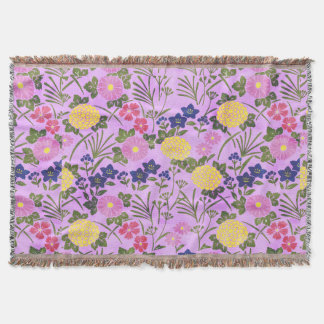 Manta Floral elegant colorful romantic pink modern