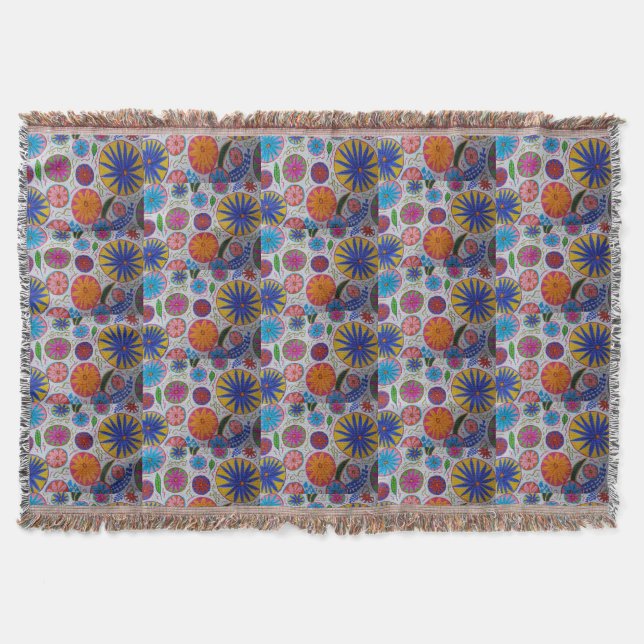 Manta Floral moderna (Anverso)