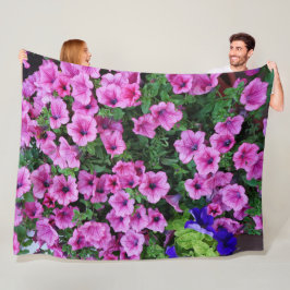 manta floral natural