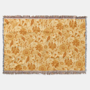 Manta Floral Throw Blanket