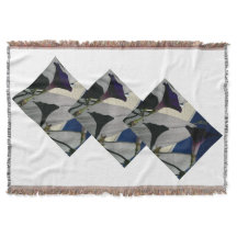 Manta floral única del tiro