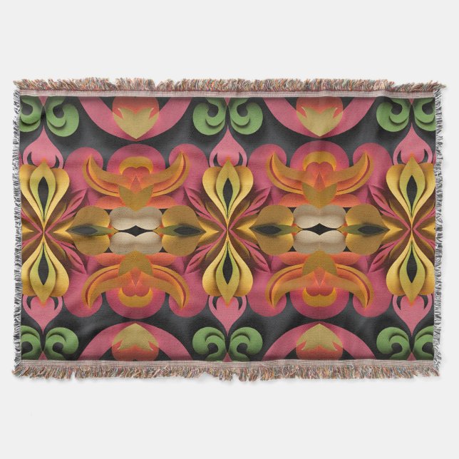 Manta flores (Anverso)