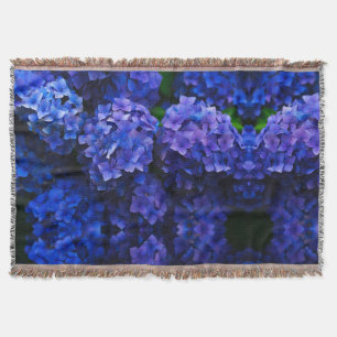 Manta Flores azules